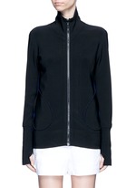 Main View -Click To Enlarge 'Turtle' reversible bonded jersey jacket