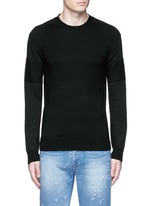 Main View -Click To Enlarge Star intarsia Merino wool sweater