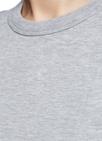 Detail View -Click To Enlarge Double knit jersey flare tank dress