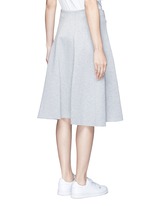 Back View -Click To Enlarge Double knit jersey circle skirt