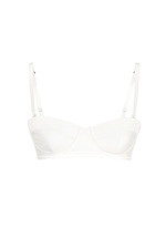 Main View -Click To Enlarge 'Muse' tulle silk charmeuse moulded bra