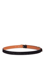 Back View -Click To Enlarge Ponyhair belt