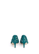 Back View -Click To Enlarge 'Bellucci' jewel brooch Taormina lace pumps