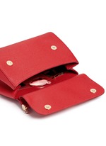 Detail View -Click To Enlarge 'Miss Sicily' medium leather satchel