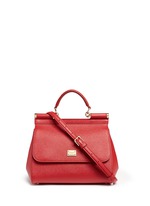 Main View -Click To Enlarge 'Miss Sicily' medium leather satchel