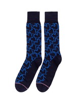 Main View -Click To Enlarge Heart chain socks