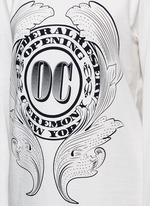 Detail View -Click To Enlarge 'Bill' logo print T-shirt dress