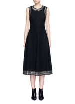 Main View -Click To Enlarge Grommet border A-line dress