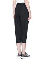 Back View -Click To Enlarge 'Pluto' cropped track pants