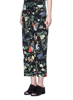 Front View -Click To Enlarge 'Seville' floral print pyjama pants