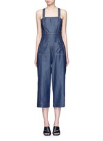 Main View -Click To Enlarge 'Neo' washed cotton twill overalls