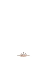 Main View -Click To Enlarge 'Twilight' diamond pavé 9k rose gold ring