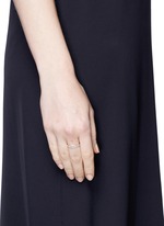 Figure View -Click To Enlarge 'Twilight' diamond pavé 9k rose gold ring