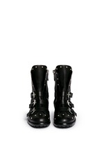 Figure View -Click To Enlarge 'Morrison' stud buckle leather boots
