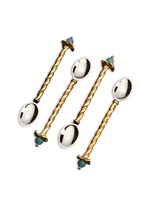 Main View -Click To Enlarge Venise Cocktail Spoon Set