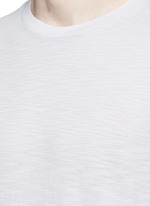 Detail View -Click To Enlarge 'Koree' cotton slub jersey T-shirt