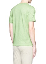 Back View -Click To Enlarge 'Standard' cotton slub jersey T-shirt