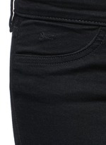 Detail View -Click To Enlarge 'Spray' Super Tight Fit rinsed skinny jeans