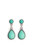 Main View - Click To Enlarge Main View - Click To Enlarge - Philippe Audibert - 'Crees' stone teardrop earrings