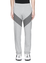 Main View -Click To Enlarge Diagonal panel jogging pants