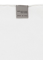 Detail View -Click To Enlarge Silk twill pocket square