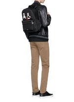 Figure View -Click To Enlarge 'Vulcano' designer appliqué backpack