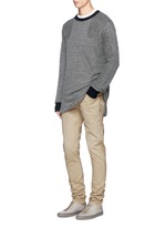 Figure View -Click To Enlarge 'Fit 2' brushed cotton twill pants