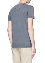 Back View -Click To Enlarge 'Rocker' washed cotton T-shirt