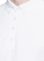 Detail View -Click To Enlarge 'Home Alone' cotton piqué polo shirt