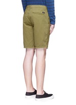 Back View -Click To Enlarge Garment dyed cotton shorts