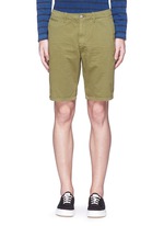 Main View -Click To Enlarge Garment dyed cotton shorts