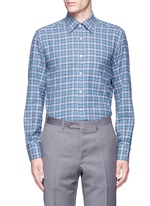 Main View -Click To Enlarge Check cotton flannel shirt
