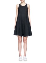 Main View -Click To Enlarge Linen A-line rompers