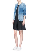 Figure View -Click To Enlarge Linen A-line rompers