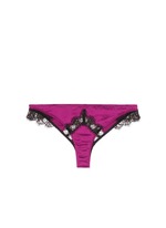 Main View -Click To Enlarge Lace inset silk panty