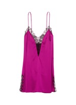 Main View -Click To Enlarge Lace inset silk camisole