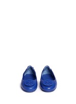 Front View -Click To Enlarge 'Minnie Travel' leather ballet flats