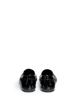 Back View -Click To Enlarge 'Grove' star stud velvet skate slip-ons