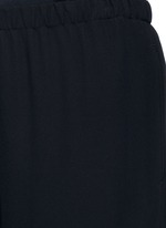 Detail View -Click To Enlarge 'Lene' wide leg crepe pants