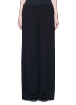 Main View -Click To Enlarge 'Lene' wide leg crepe pants