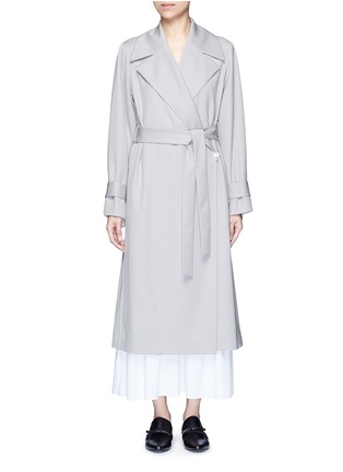 Main View - Click To Enlarge Main View - Click To Enlarge - The Row - 'Swells' belted gabardine coat