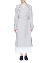 Main View -Click To Enlarge 'Swells' belted gabardine coat