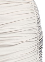 Detail View -Click To Enlarge Shirred double layer tube skirt