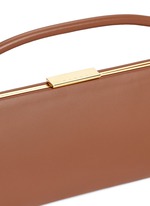 Detail View -Click To Enlarge 'Sailor' top handle long leather clutch