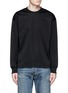 Main View - Click To Enlarge Main View - Click To Enlarge - McQ Alexander McQueen - Oversized floral logo stripe sweatshirt