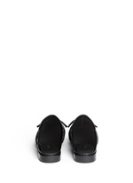 Back View -Click To Enlarge 'Louie' knotted leather mules