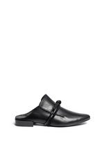 Main View -Click To Enlarge 'Louie' knotted leather mules