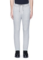 Main View -Click To Enlarge Windbreaker trim drawstring jersey sweatpants