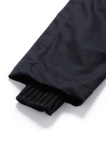 Detail View -Click To Enlarge Slim fit ribbed cuff wool pants