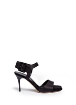 Main View -Click To Enlarge 'Kalida' buckle satin slingback sandals
